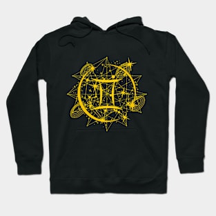 Zodiac Gemini Symbol Hoodie